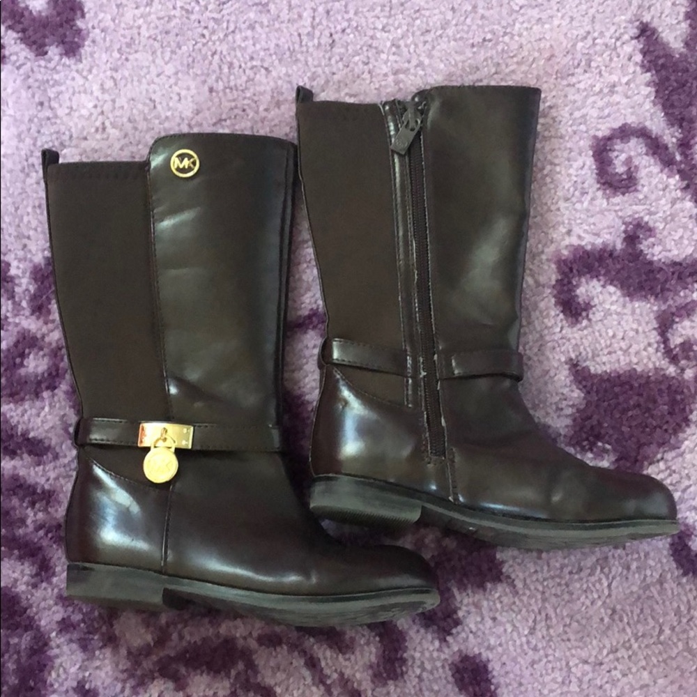 Michael Kors, size 10, brown riding boots